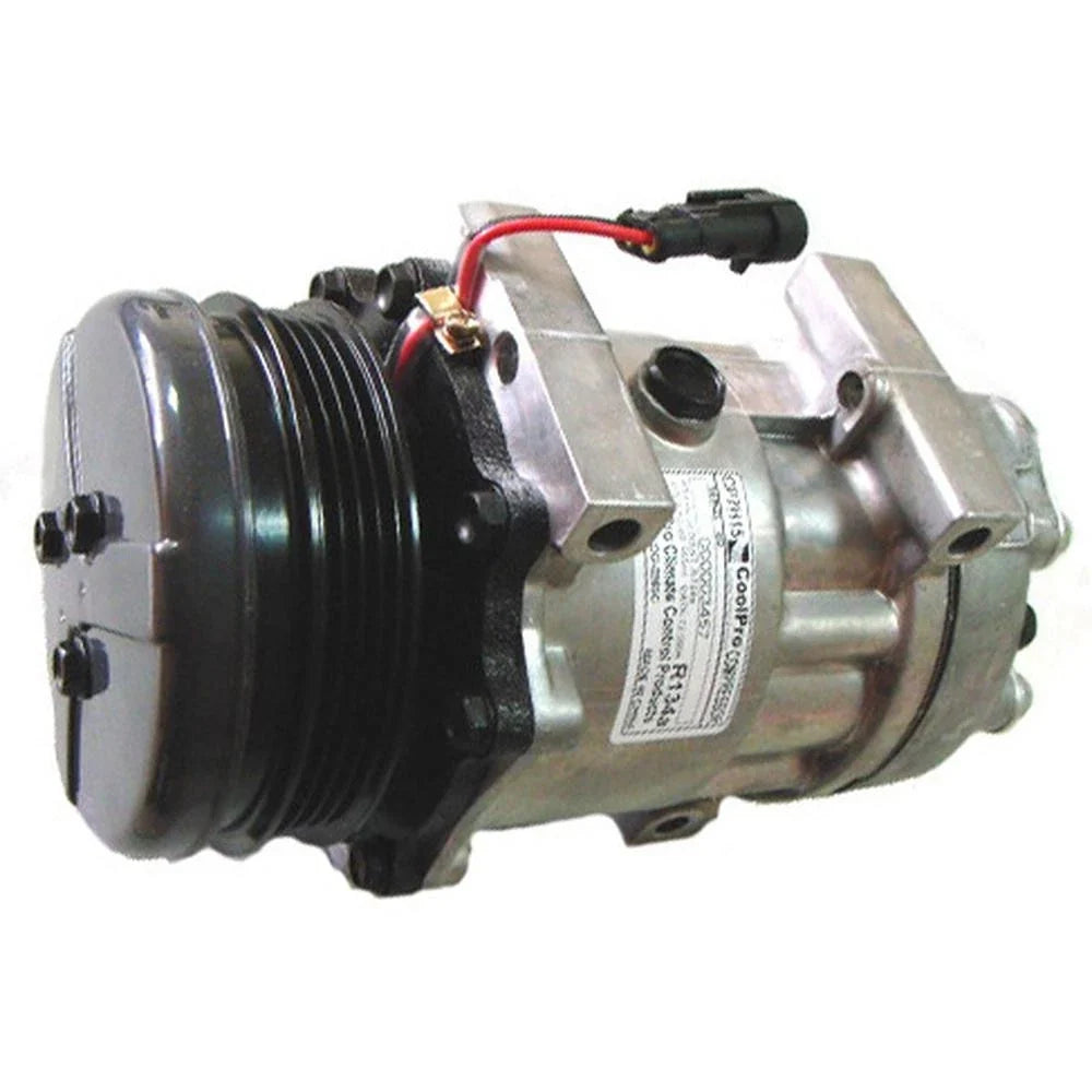 Air Conditioning Compressor w/Clutch for New Holland T6030 (2007–2013)