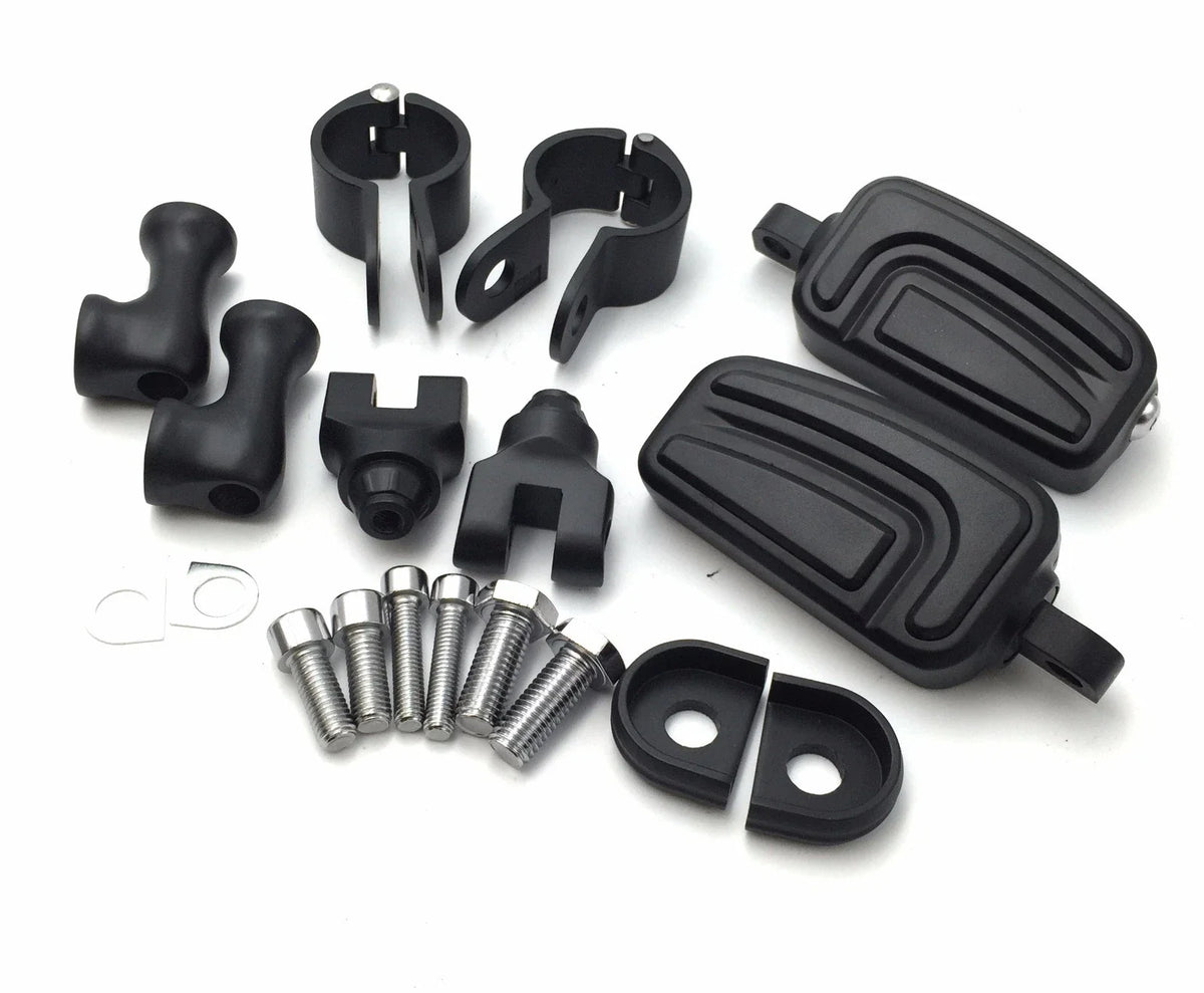 SA AirFlow Foot Peg 1.5" Black for Harley Sportster 883 1200 (2004–2023)