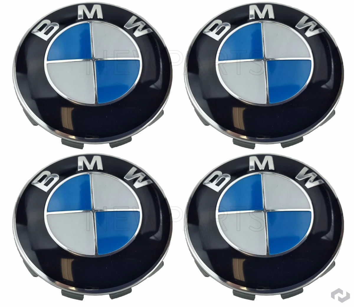 Wheel Center Caps - Set of 4 for BMW E63 E70 E88 E90 E92 E93