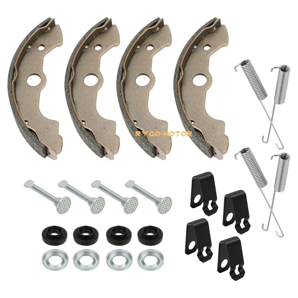 Front Brake Shoes & Spring Pins Kit for Rincon 650 (2003-2005)