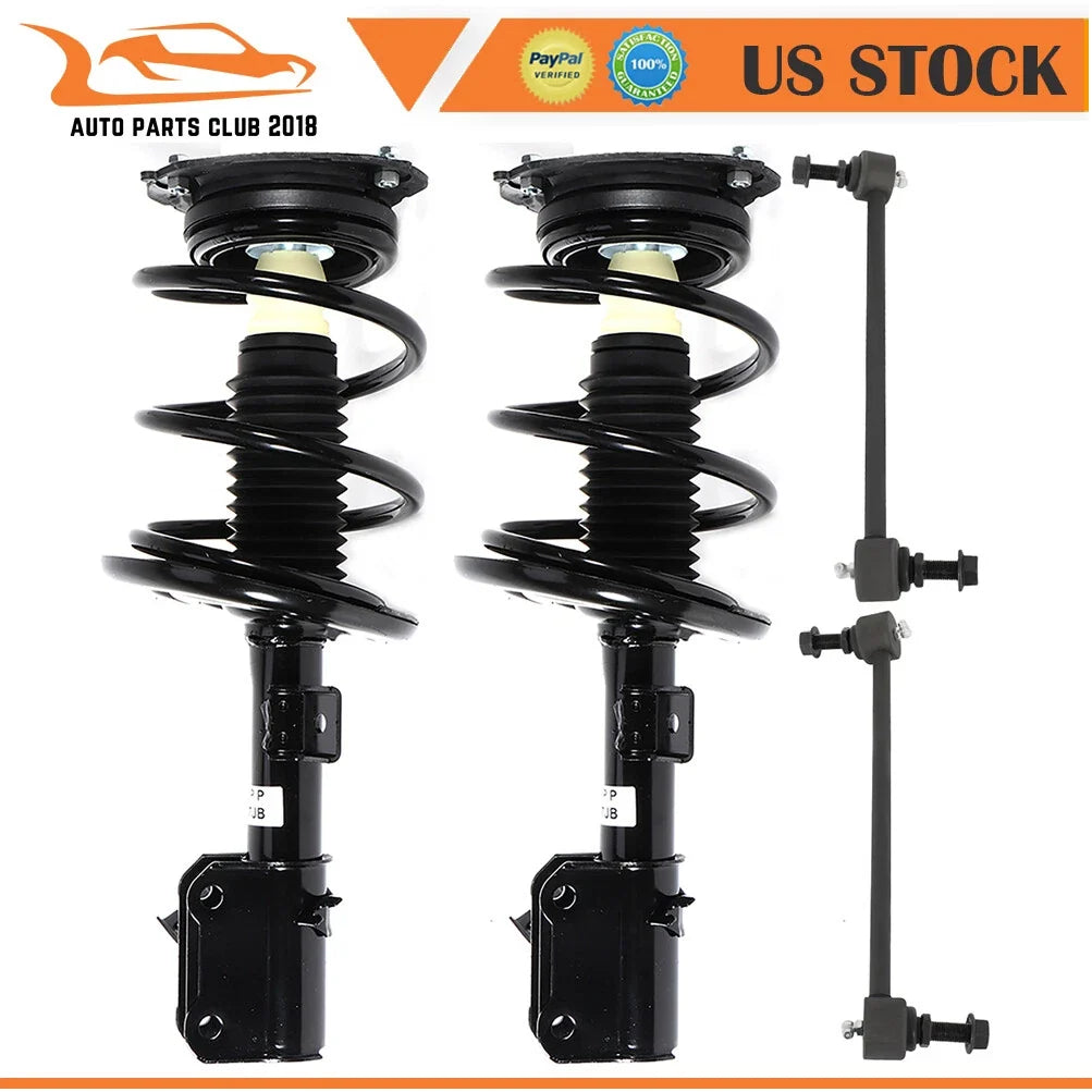 Sway Bar and Front Struts Set for Nissan Maxima (2009-2014)