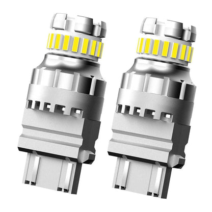 Reverse Backup Brake Tail Light Bulbs 2X 3157 3156 LED 6500K