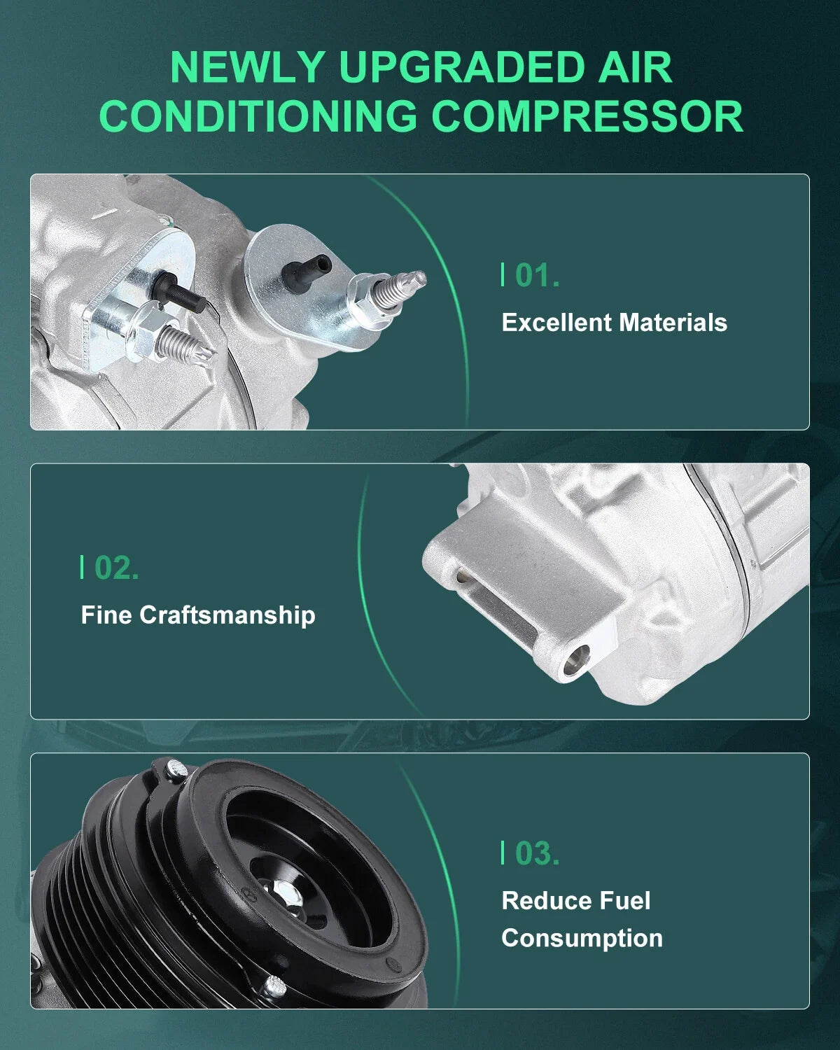 A/C Compressor Replacement for Ford Explorer 3.5L (2011-2015)