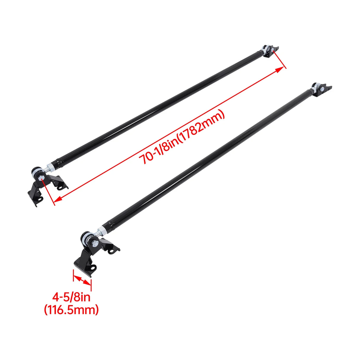 Rear Traction Tie Bar Set for GMC Sierra (2001-2010)