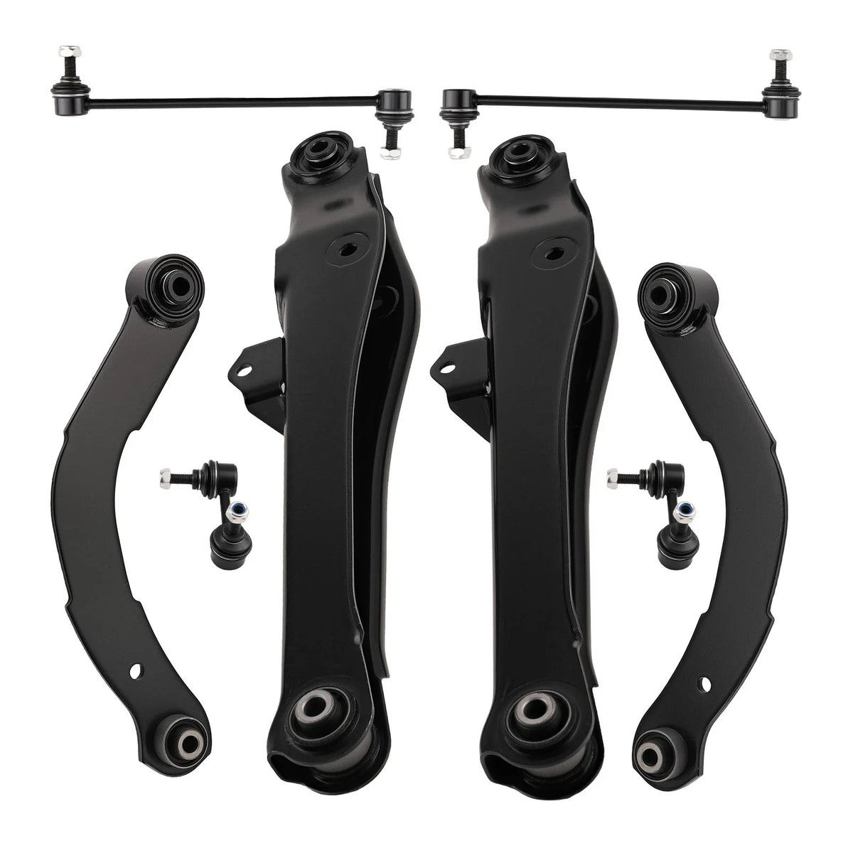 8x Rear Control Arms Sway Bar Lateral Links for Jeep Patriot Compass (2007–2009)