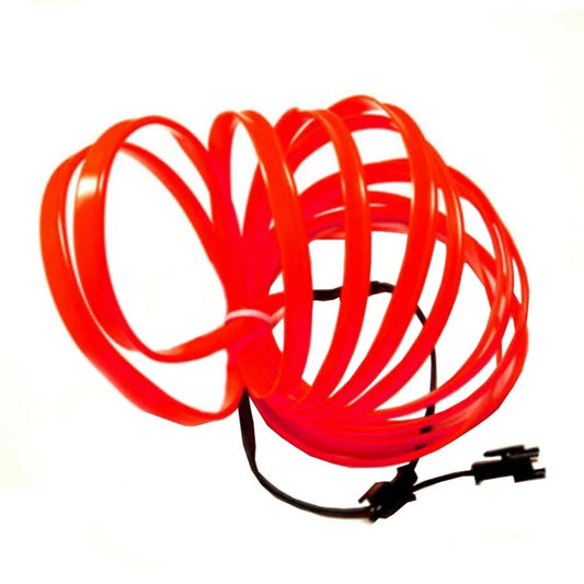 5M Red LED Strip Light for Auto Car Interior Atmosphere Lighting