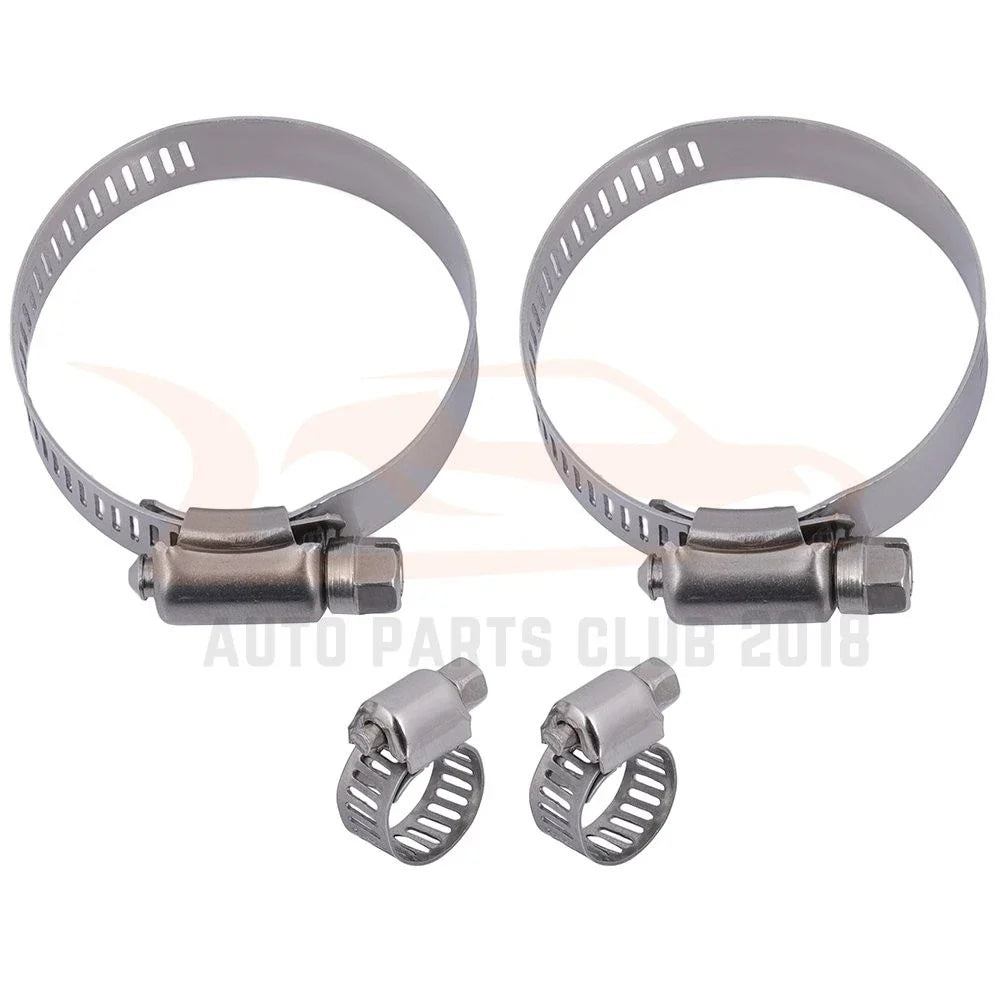 2673 Radiator for Mazda 6 (2003–2008) with Universal Hose Clamps, Aluminum