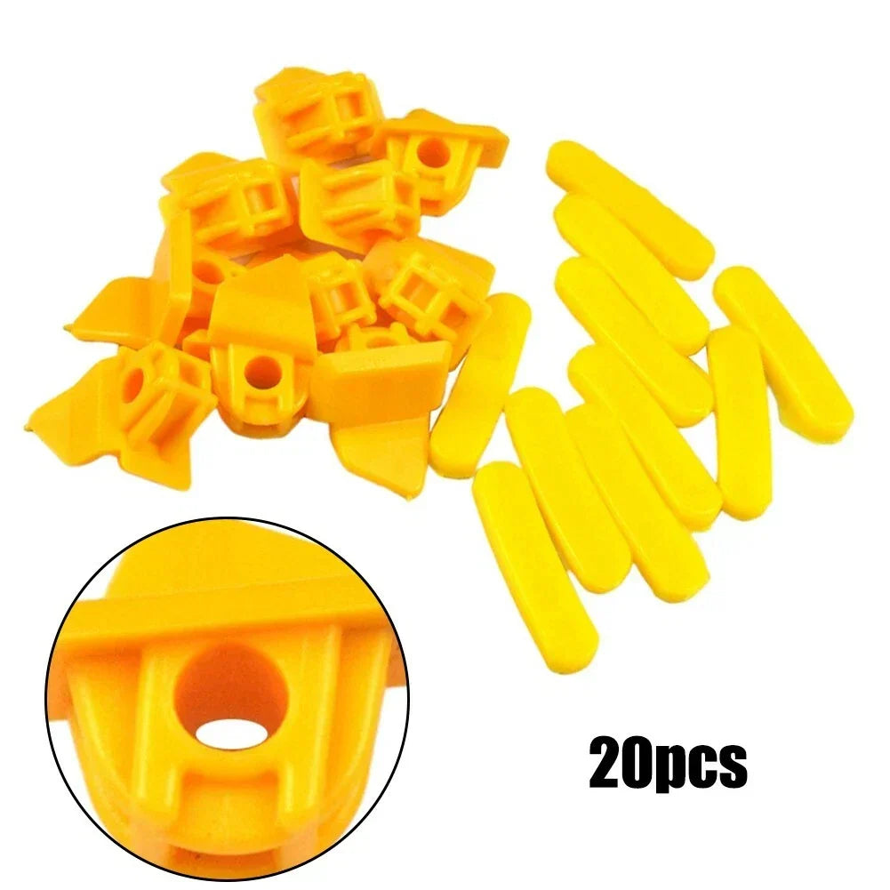 Plastic Mount Demount Duck Head Inserts - 10x Tire Changer Protectors