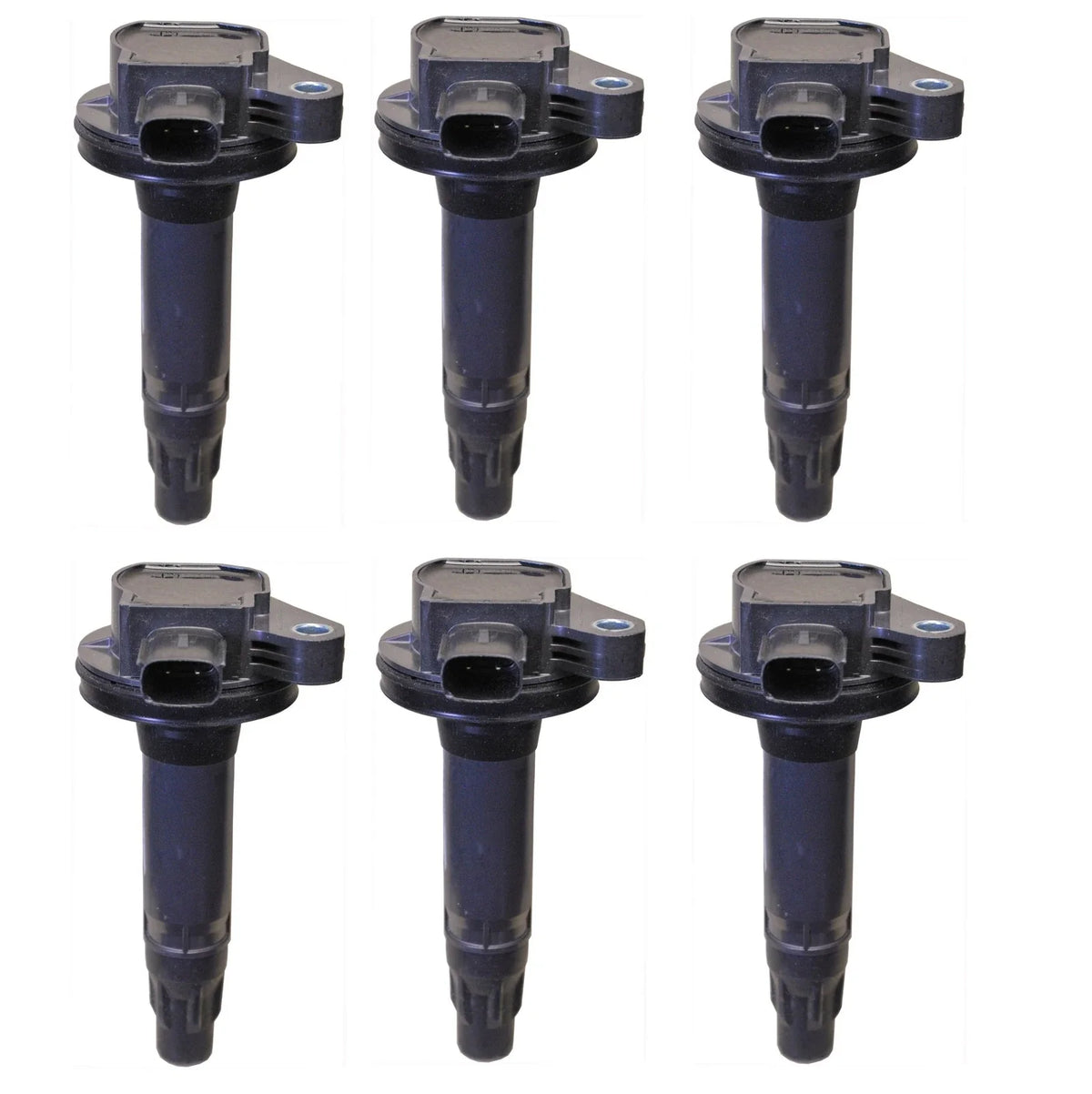 Set of 6 Denso Ignition Coils for Ford Edge Flex Mustang Lincoln MKX MKT