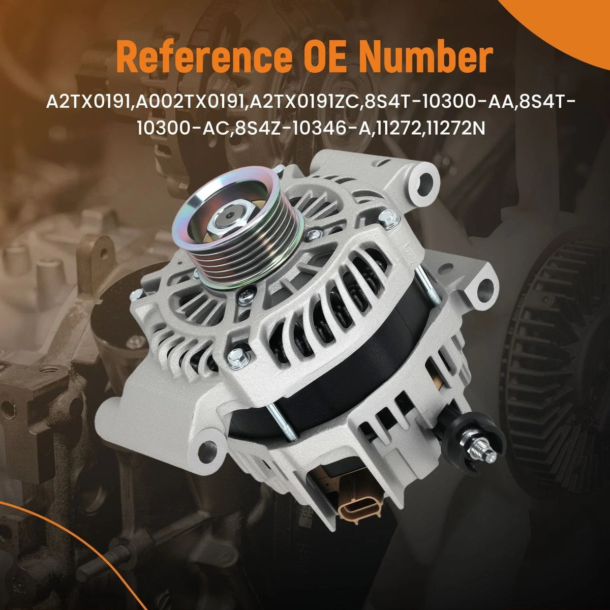 Alternator for Mercury Mariner (2009–2011) 12V 150A 8S4T-10300-AA 11272N