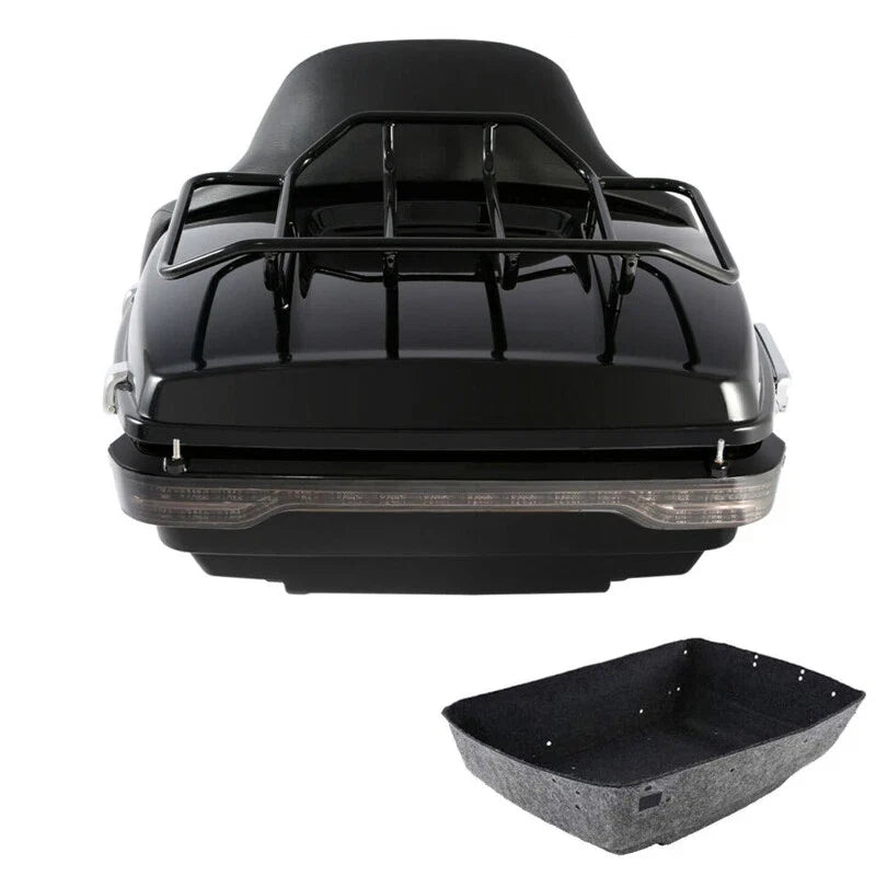 LED Trunk Backrest Rack for Road Glide Harley (2014-2026)