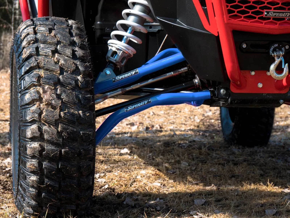High Clearance Lower A Arms - Velocity Blue for Polaris RZR XP 1000 (2014+)