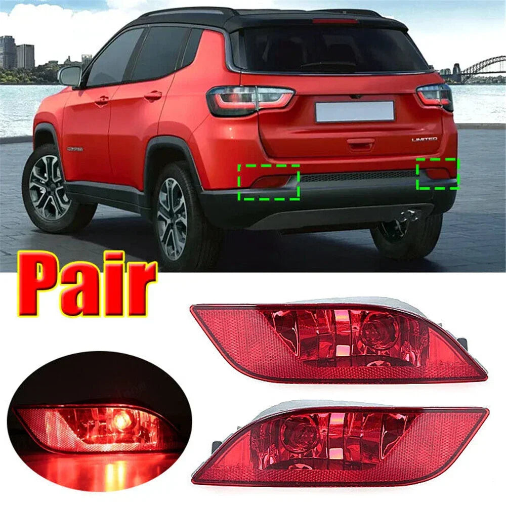 Rear Reflector Light for Bumper Jeep Compass (2017-2022)