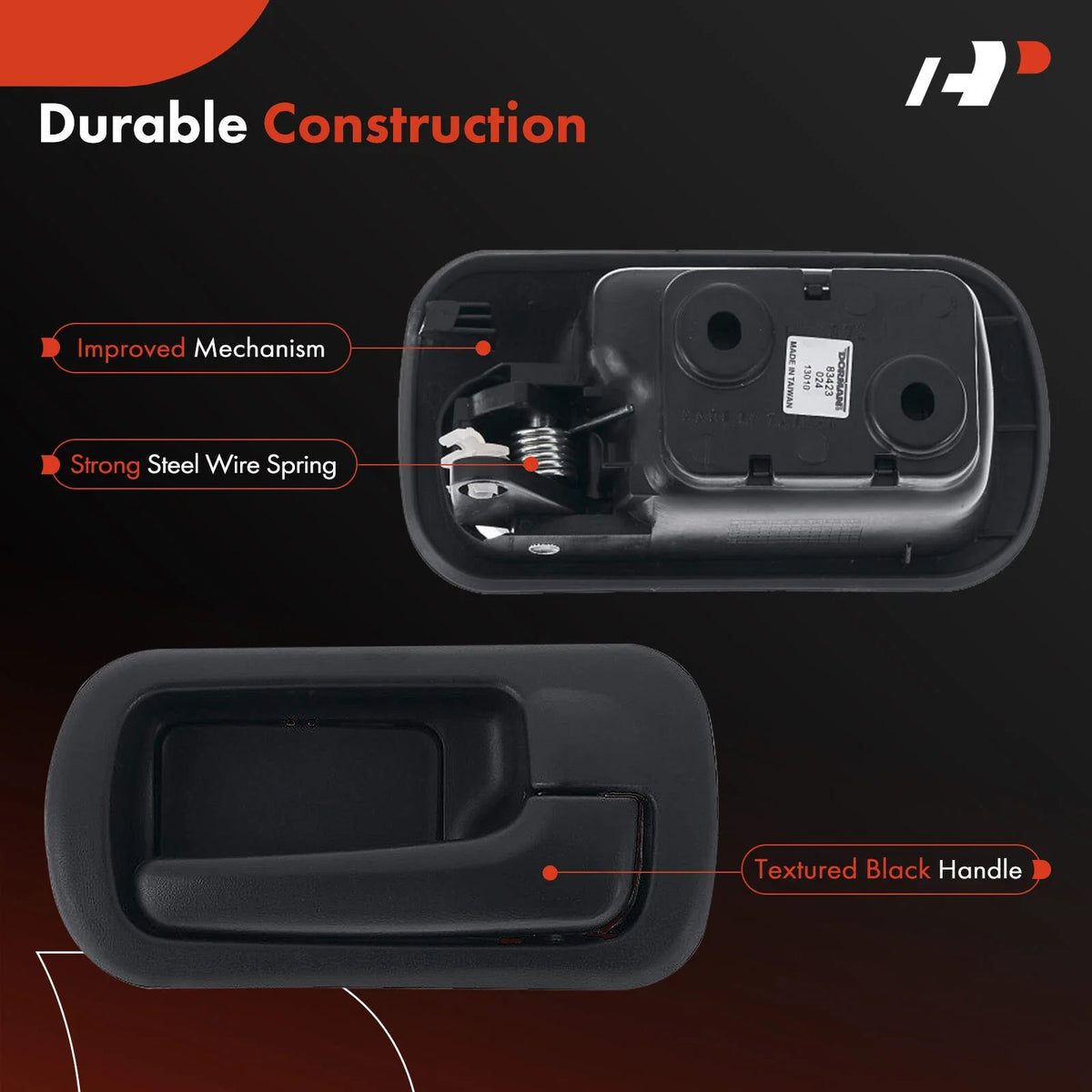 Interior Door Handle, Rear Right for Honda Civic 2001–2005
