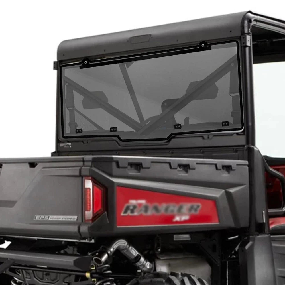 Rear Window Windshield for Polaris Ranger XP 1000/Crew (2017–2025)