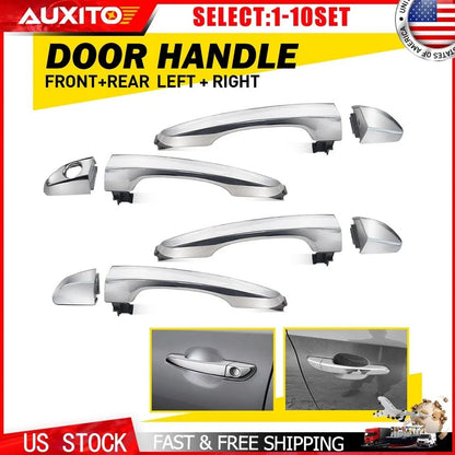4-Piece Chrome Exterior Door Handle Set for Hyundai Tucson 2016-2021