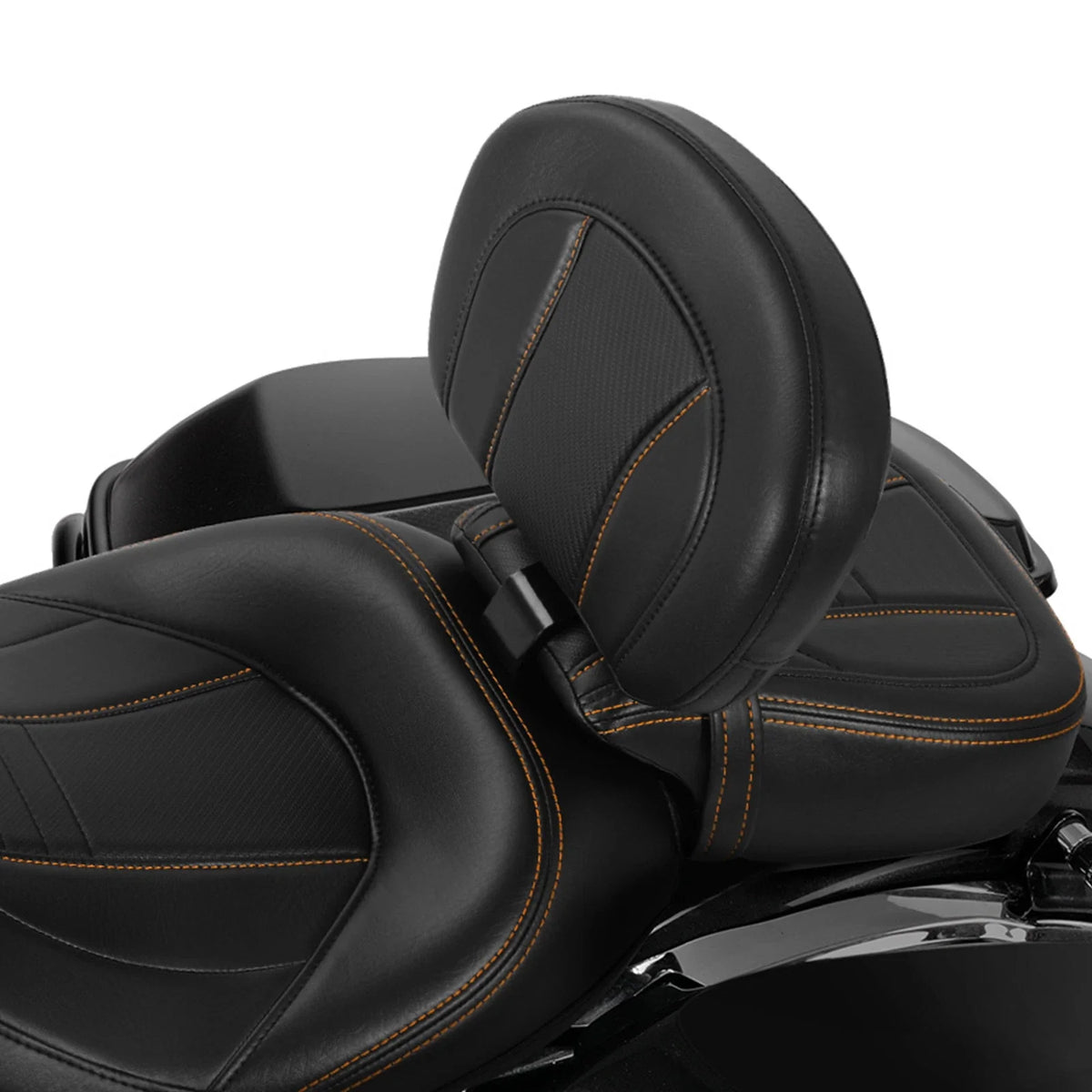 Front Driver Backrest Pad for Electra Road Glide Harley Touring 2009–2023
