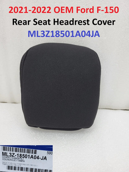2021-2022 Ford F-150 OEM Rear Seat Headrest Cover ML3Z18501A04JA