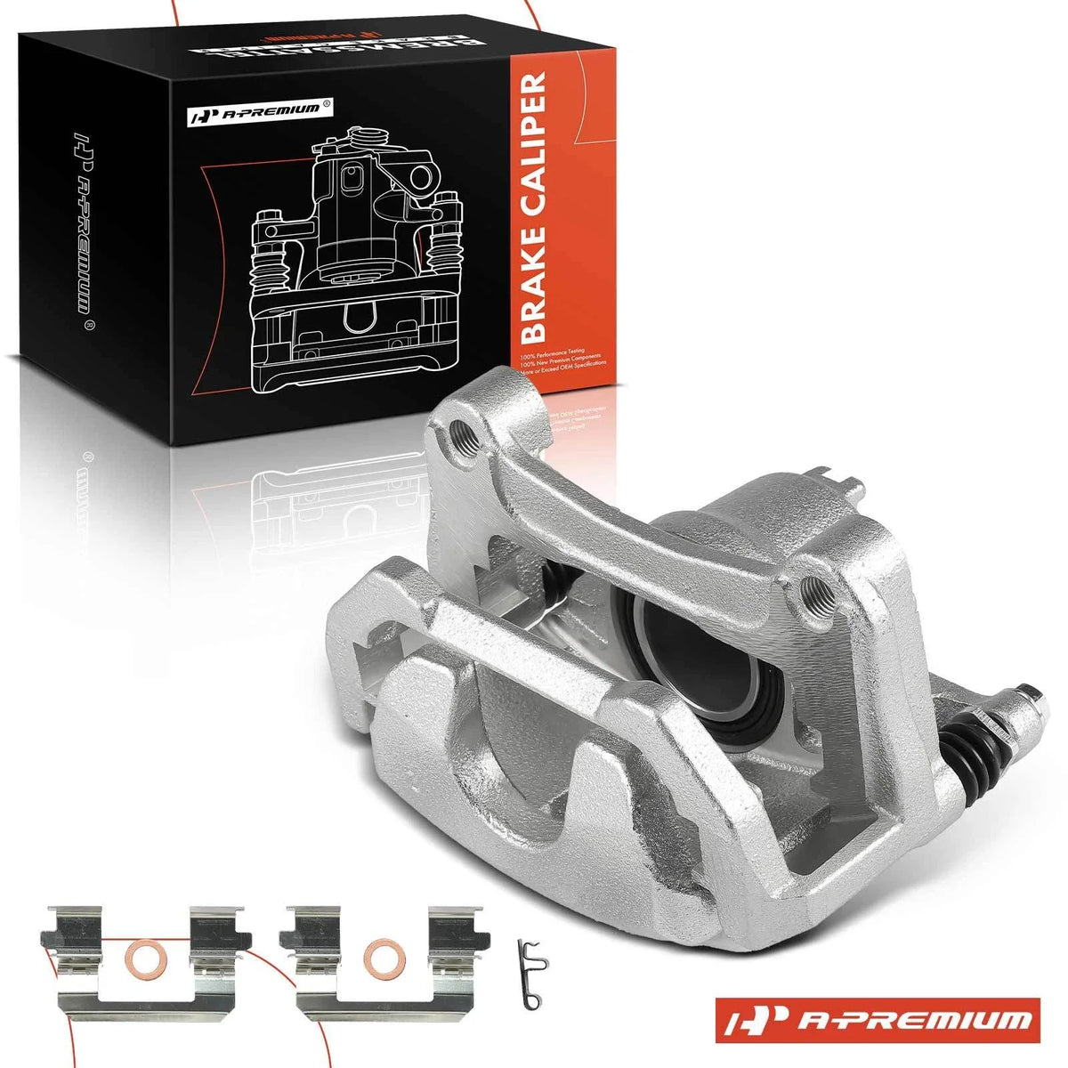 Front Left Disc Brake Caliper with Bracket for Nissan Maxima (2009–2020)