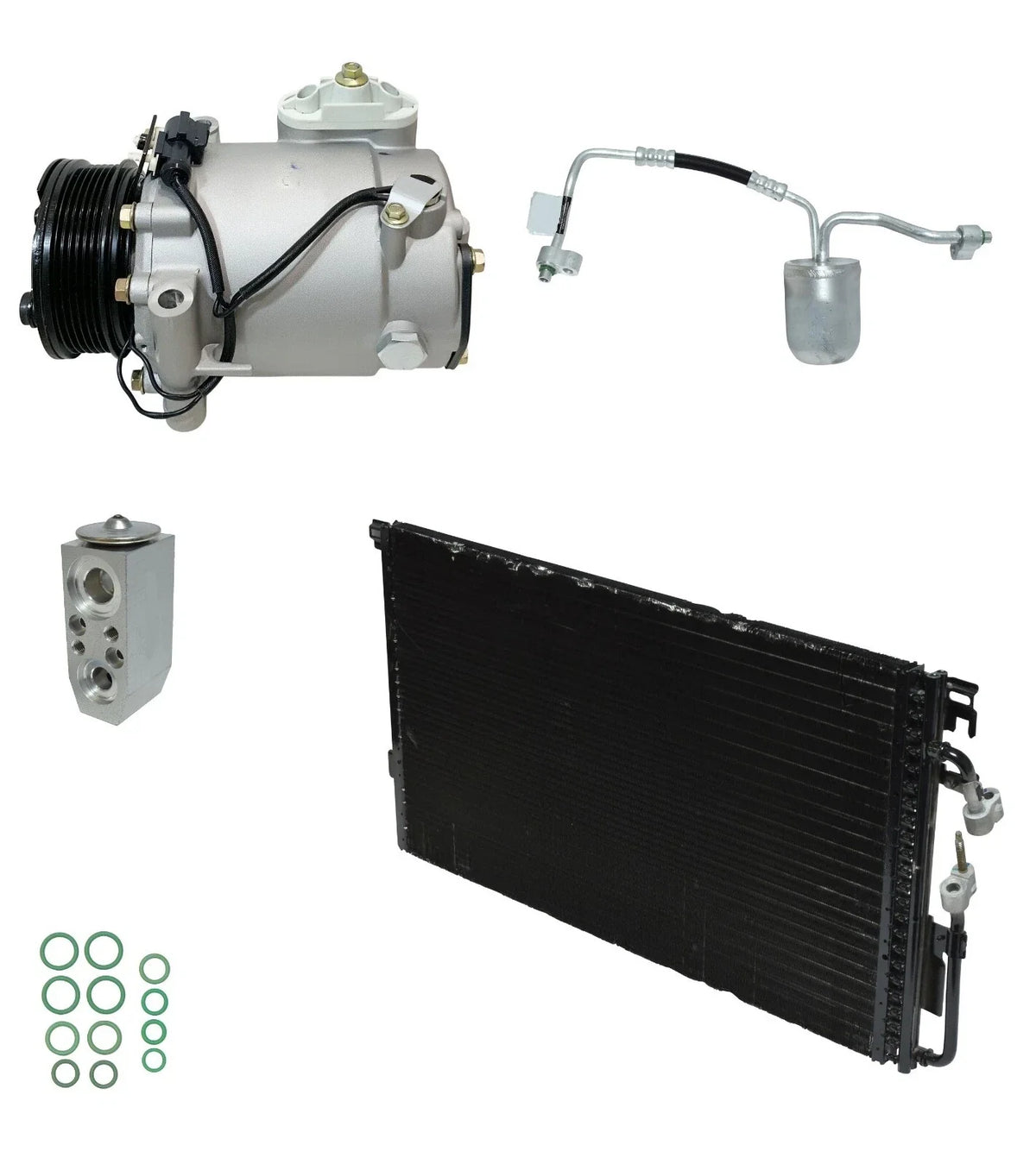 AC Compressor Kit with Condenser for Saturn Vue 2.2L (2003–2007)