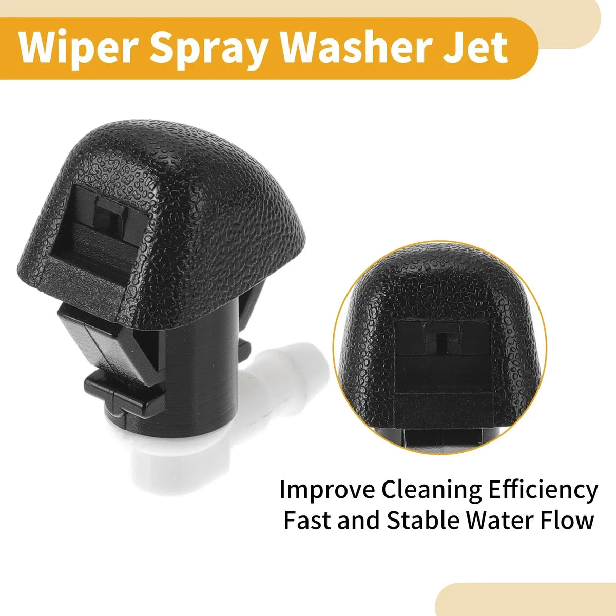 Windshield Washer Nozzle Set with Gaskets for RAM 1500 (2011-2017)