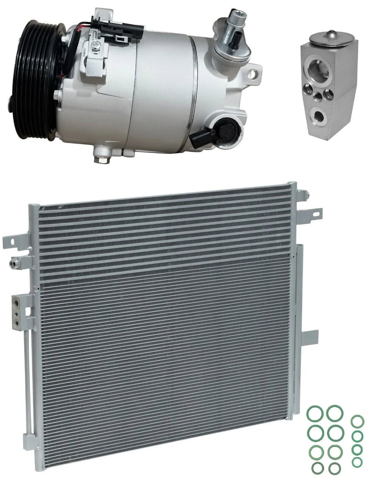 AC Compressor Kit With Condenser for Chevrolet Colorado 3.6L (2016–2016)