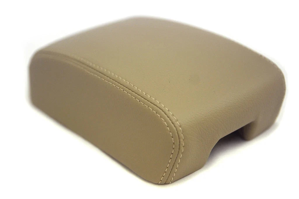 Center Console Armrest Cover for Nissan Sentra (2000–2006) Beige Leather