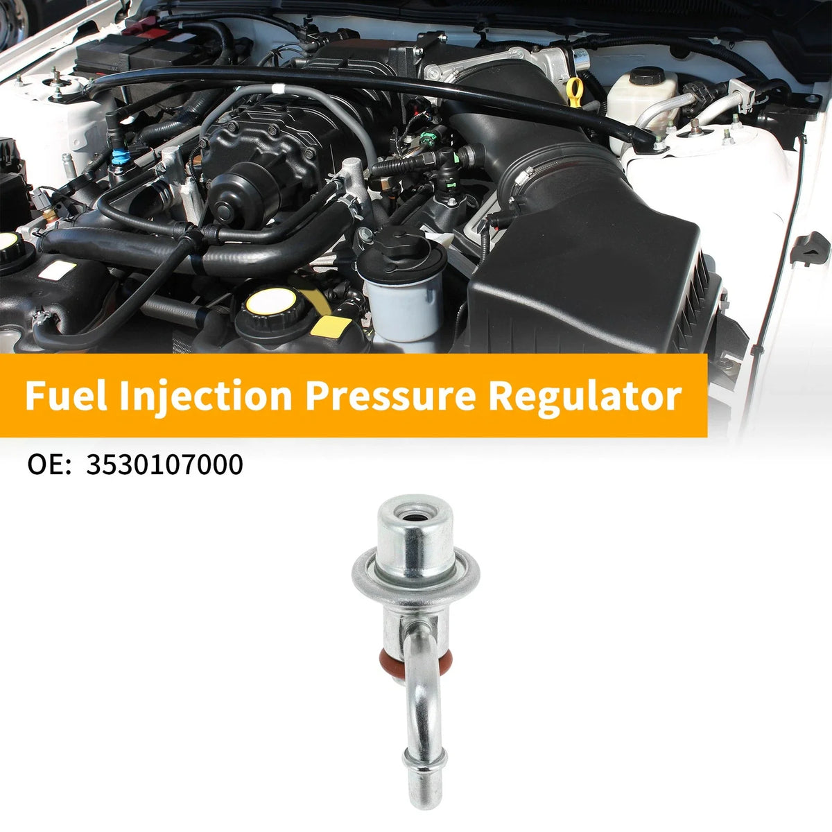 Fuel Pressure Regulator for Kia Picanto (2006–2011) No. 3530107000