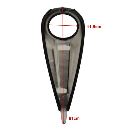 Dash Console Gas Tank Cover for Harley Touring Road Glide / Street Glide (2023–2025) Carbon
