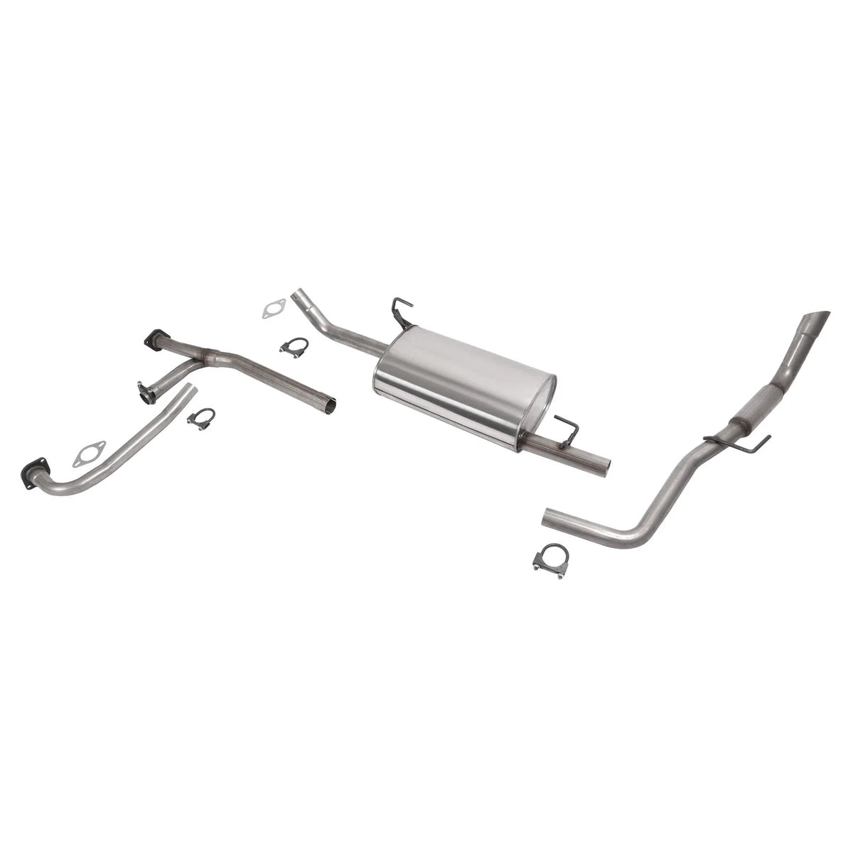 Exhaust System Assembly Resonator Muffler for Nissan Frontier 2007-2019