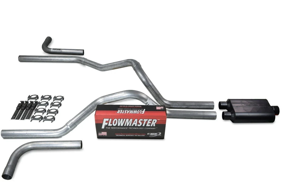 Dual Exhaust Kit 2.5" for Ford F-150 (2004–2014) Flowmaster 40 Series