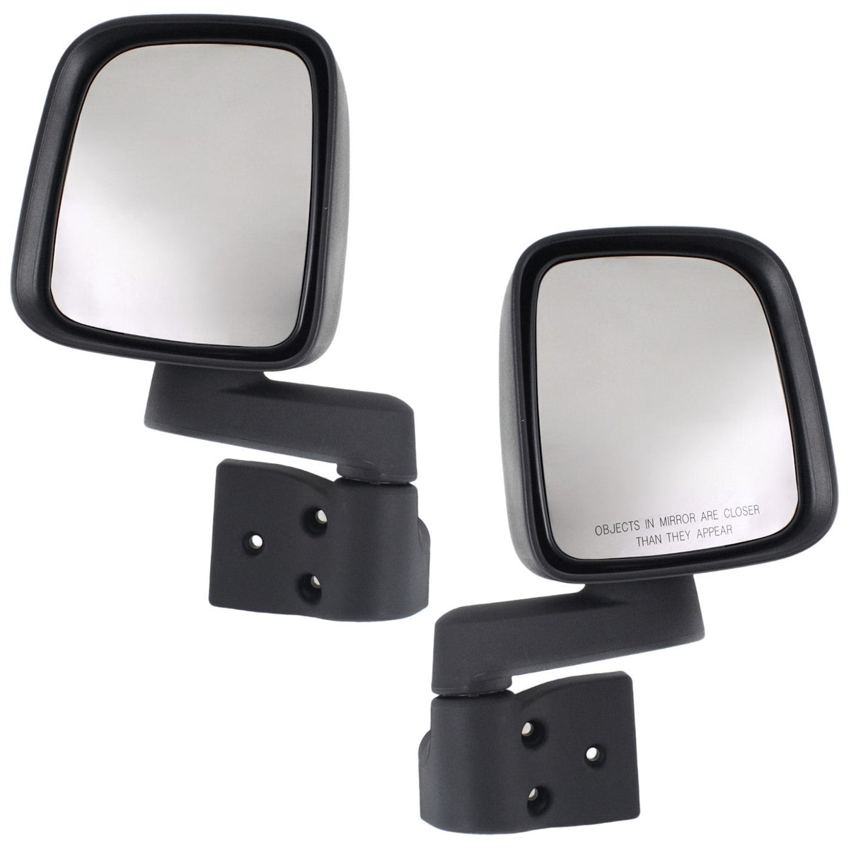 Set of 2 Mirrors for Jeep Wrangler (Driver & Passenger Side)