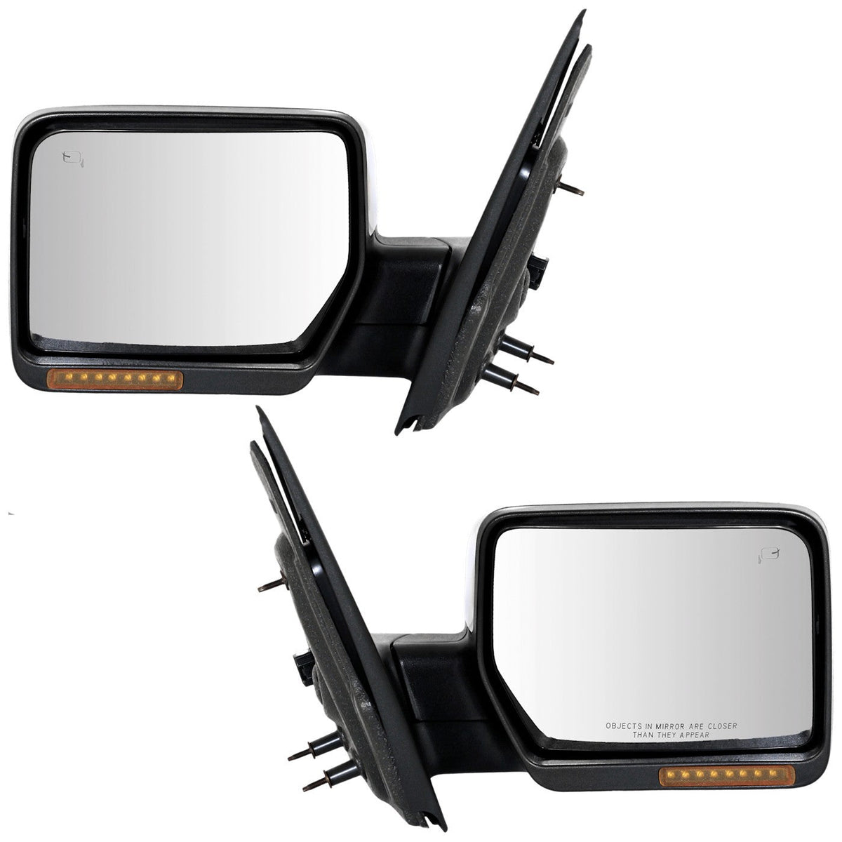 Heated Mirrors Set of 2 for F150 Truck