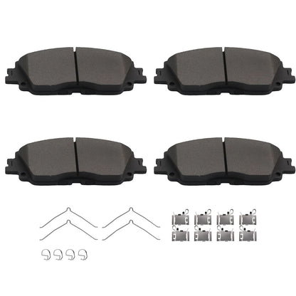 Front Ceramic Brake Pads Kit for Lexus ES250 ES300h ES350 UX200 UX250h UX300h (2013–2023)