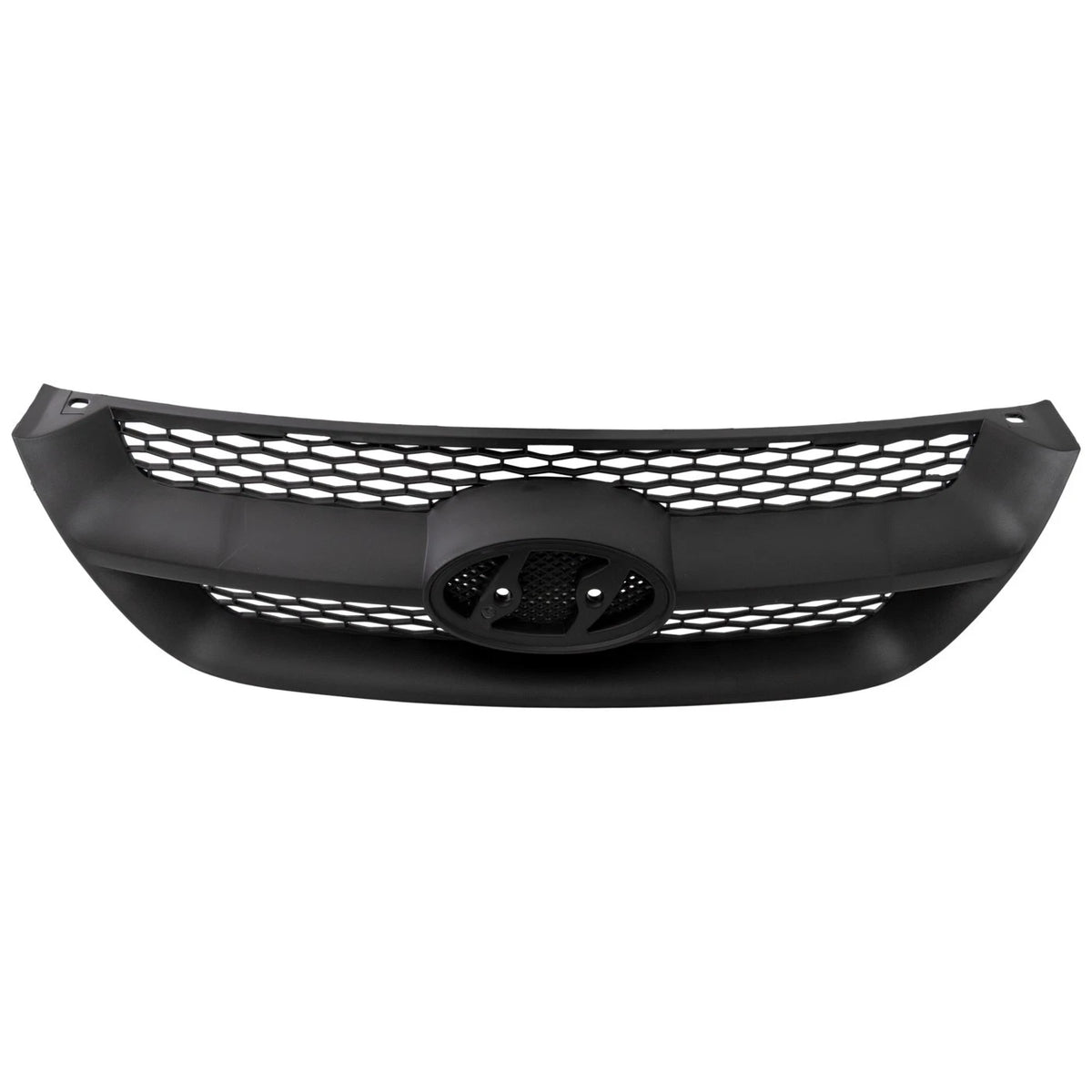 Grille for Hyundai Sonata (2006–2008) Textured Black Plastic
