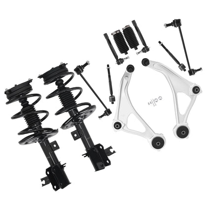 Complete Front Struts & Control Arms 12pcs Kit for Nissan Altima 2013-2014