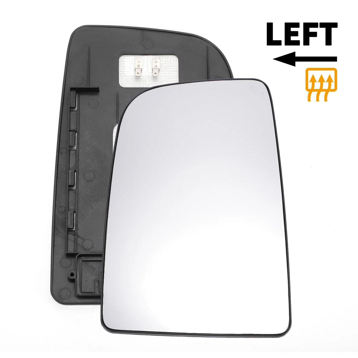 Left Upper Heated Mirror Glass for Mercedes Sprinter (2006–2011)