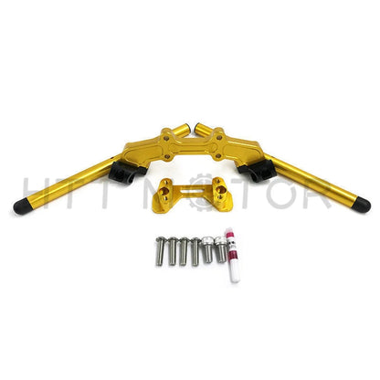 Handlebar CNC Adjustable with Adapter for Ducati Monster 821 1200 2014-2017