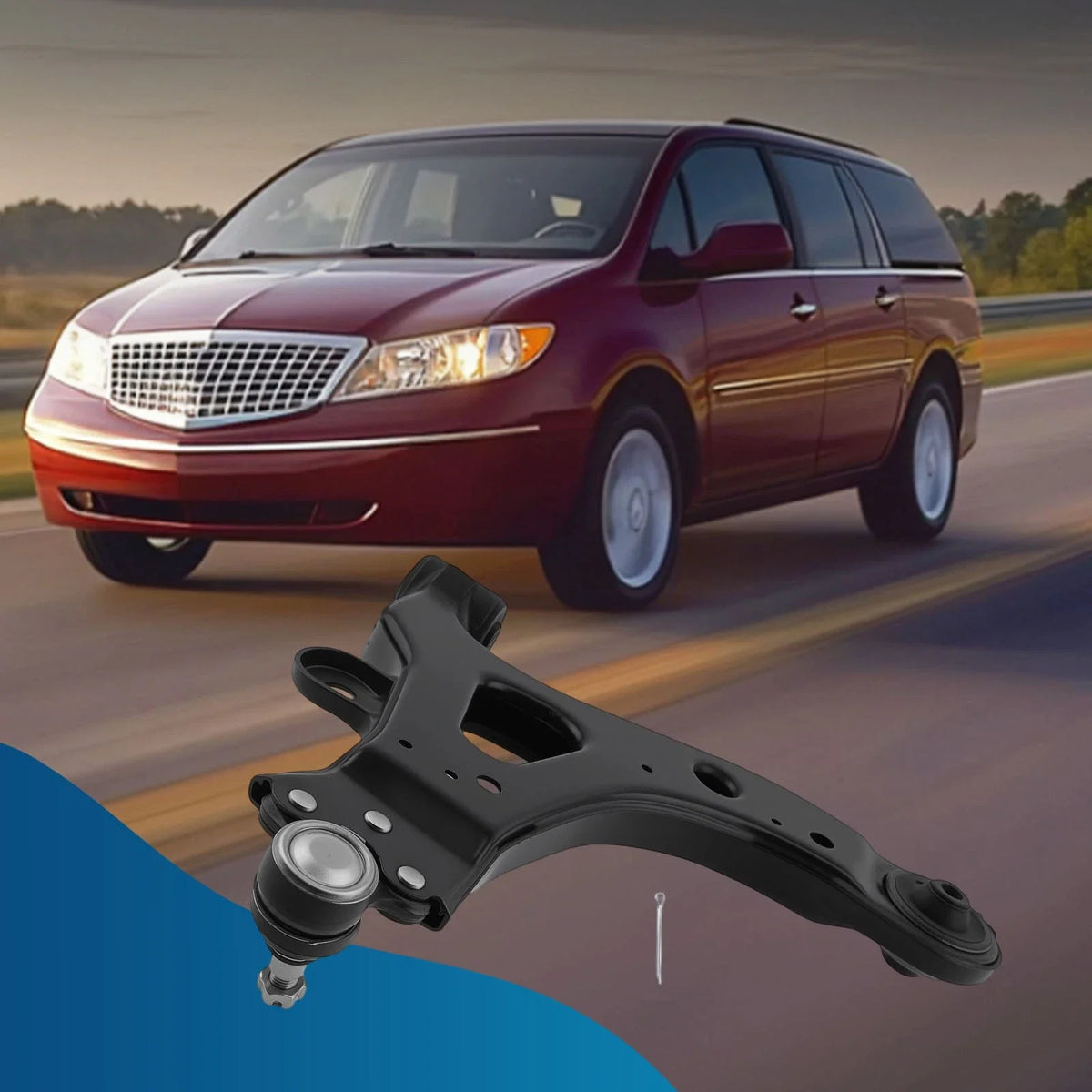 Front Left Control Arm w/ Ball Joint for Buick Rendezvous (2002-2007)