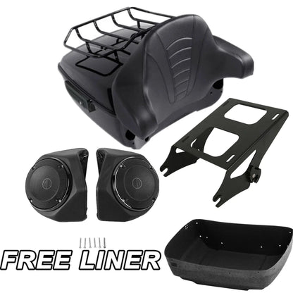 Trunk Rack Speakers Pad for Harley Road Glide King Touring 2014–Present