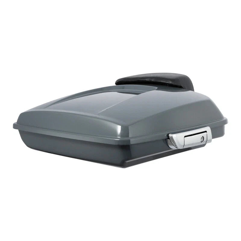 Razor Trunk Backrest Mount for Harley Touring (1997–2008) Gunship Gray