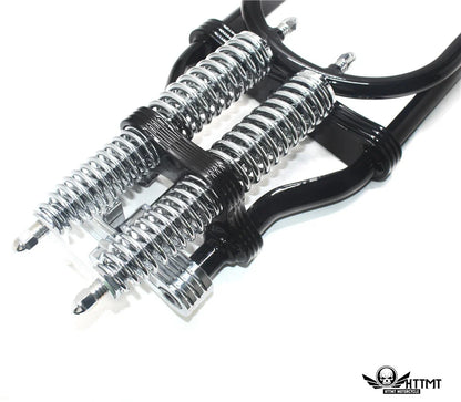 Handlebar Adapter 2" for Harley Chopper Under Stock Springer Front End
