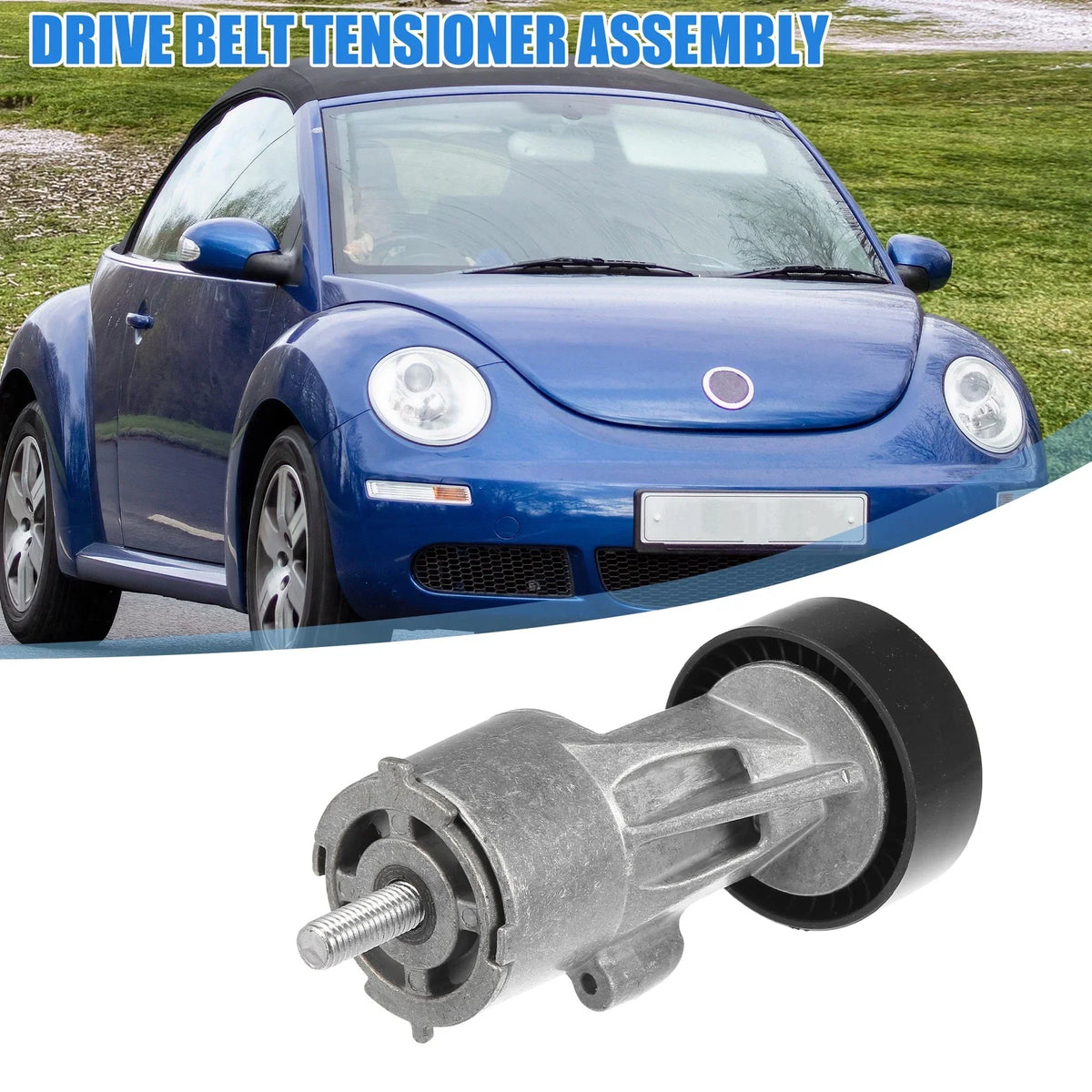 Drive Belt Tensioner Assembly for Volkswagen Beetle (2006–2015)