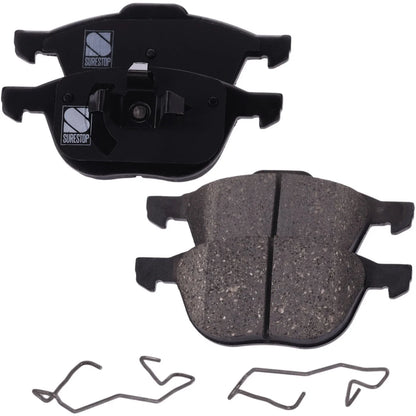 Front Brake Disc Rotors and Pads Kit for Ford Focus (2005–2007)