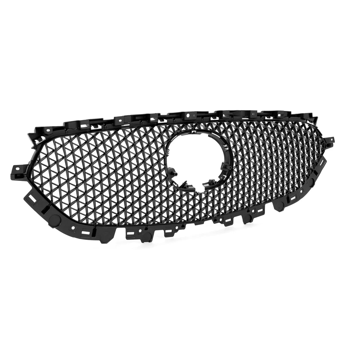 Black Front Bumper Mesh Radiator Grille for Mazda CX-5 (2017–2021)