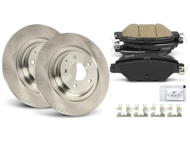 Rear Brake Pad and Rotor Kit for Mazda CX-9 (2016–2022) SK676RY