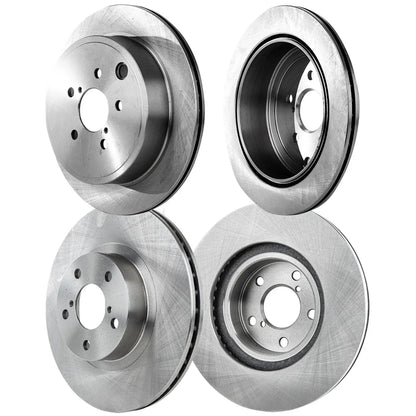 Front and Rear Brake Rotors for Subaru BRZ / Scion FR-S (2013-2016)