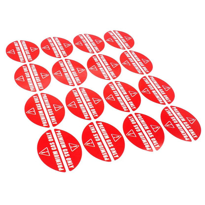 Gas Only Sticker - Universal Fit, Weather Proof Design