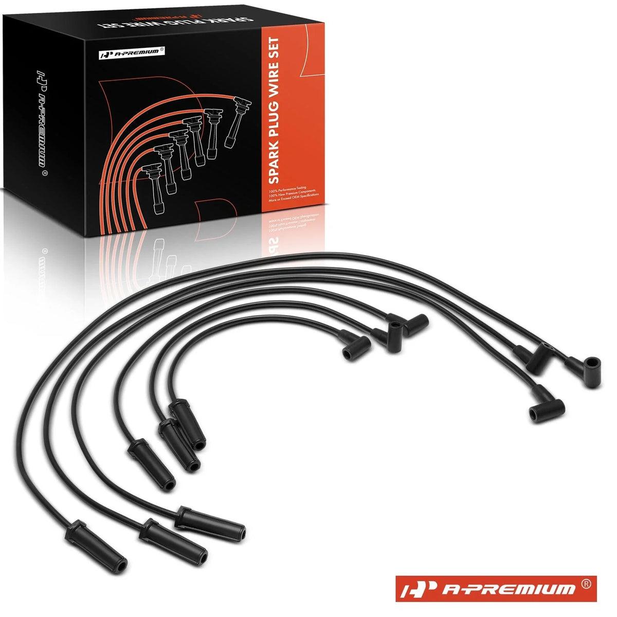 6Pcs Spark Plug Wire Set for Chevy Impala Buick LaCrosse Regal Lucerne (2000–2016)