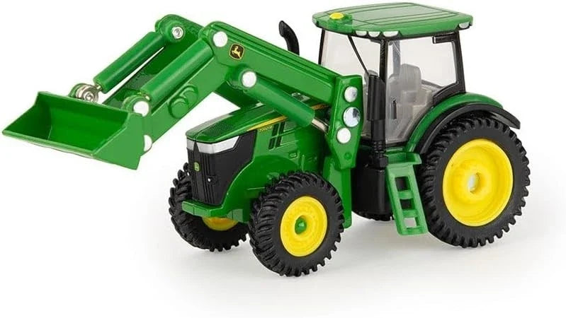 1/64 Scale John Deere 7260R Tractor with Loader Toy (LP84533)